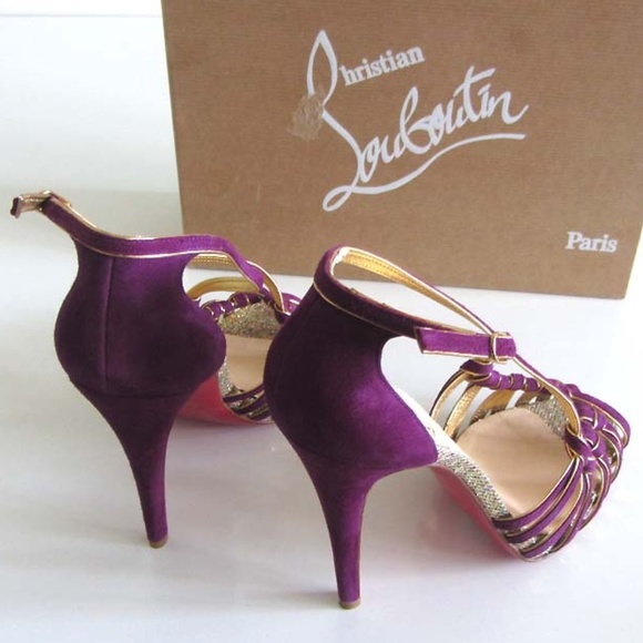 CHRISTIAN LOUBOUTIN 8 Mignons strappy sandals 39.5 - Picture 8 of 8